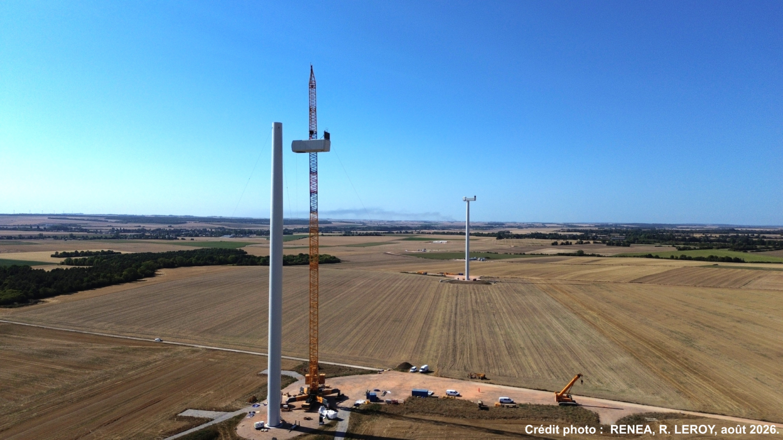 Levage des éoliennes - Juillet - août 2026